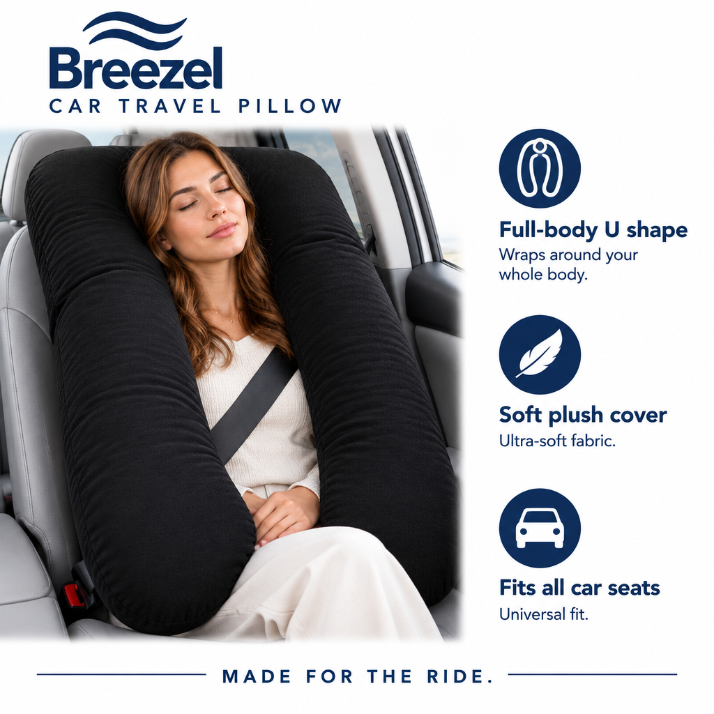 BreezeL Car Travel Pillow - Hero