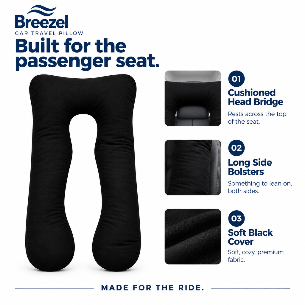 BreezeL Car Travel Pillow - Features